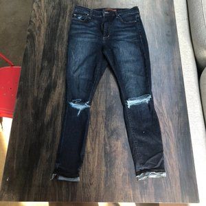 Joe's "The Charlie" High Rise Skinny Crop Jeans